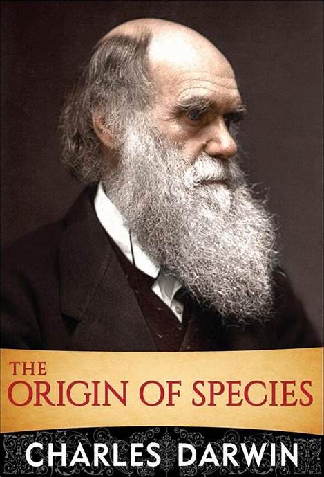 Book cover of the origins of species by Charles Darwin