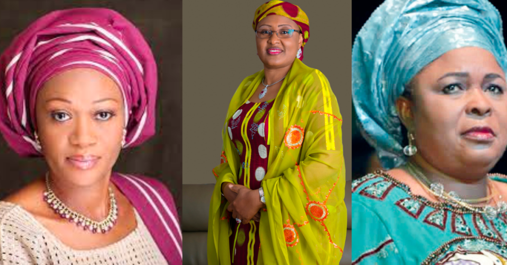 Nigerian First ladies - Oluremi Tinubu, Aisha Buhari, Patience Jonathan